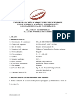 Taller de Investigacion Ing Civil