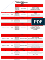 Rol Examenes Finales Presenciales Plan Nuevo y Plan Antiguo Dom. 14 de Octubre Tacna Modulo I 2018 - 2