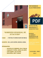 Gobierno Regional de Ayacucho 1