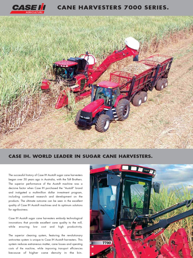 Case IH Austoft 7000 Series Overview | PDF | Sugarcane | Elevator