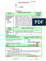 Sesiones - Dicembre Primer Grado