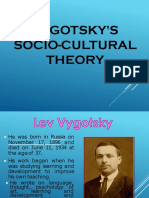 Vygotskyssocio-Culturaltheory - 2