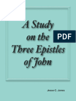A Study On The Three Epistles of John by Jesse C. Jones