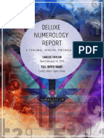 Deluxe Numerology Report PDF
