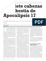 Las Siete Cabezas de La Bestia de Apocalipsis 17 PDF