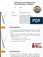 Diagnóstico de La RTF 18558-9-2013