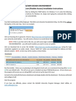 Ni/Awr Design Environment University Program (Flexible Access) Installation Instructions