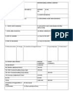 Bill of Lading