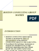 MM Ansoff & BCG Matrix