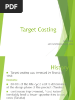 Target Costing Presentation