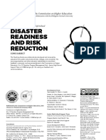 DISASTER READINESS AND RISK REDUCTION