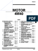 Manual Taller Mitsubishi Montero 2800 Castellano 4M40 11A