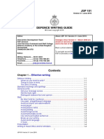 JSP101 Writing Guide