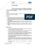 Estándar de Alcohol y Otras Drogas (GPM-CAP) Rev B