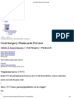 Oral Surgery FlashCards