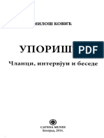 Milos Kovic - Uporista PDF