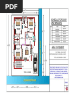 Schedule For Door and Window'S: 12.00M Wide Road