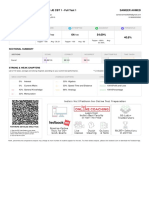 RRB JE CBT 1 - Full Test 1 Sameer Ahmed: Overall Summary