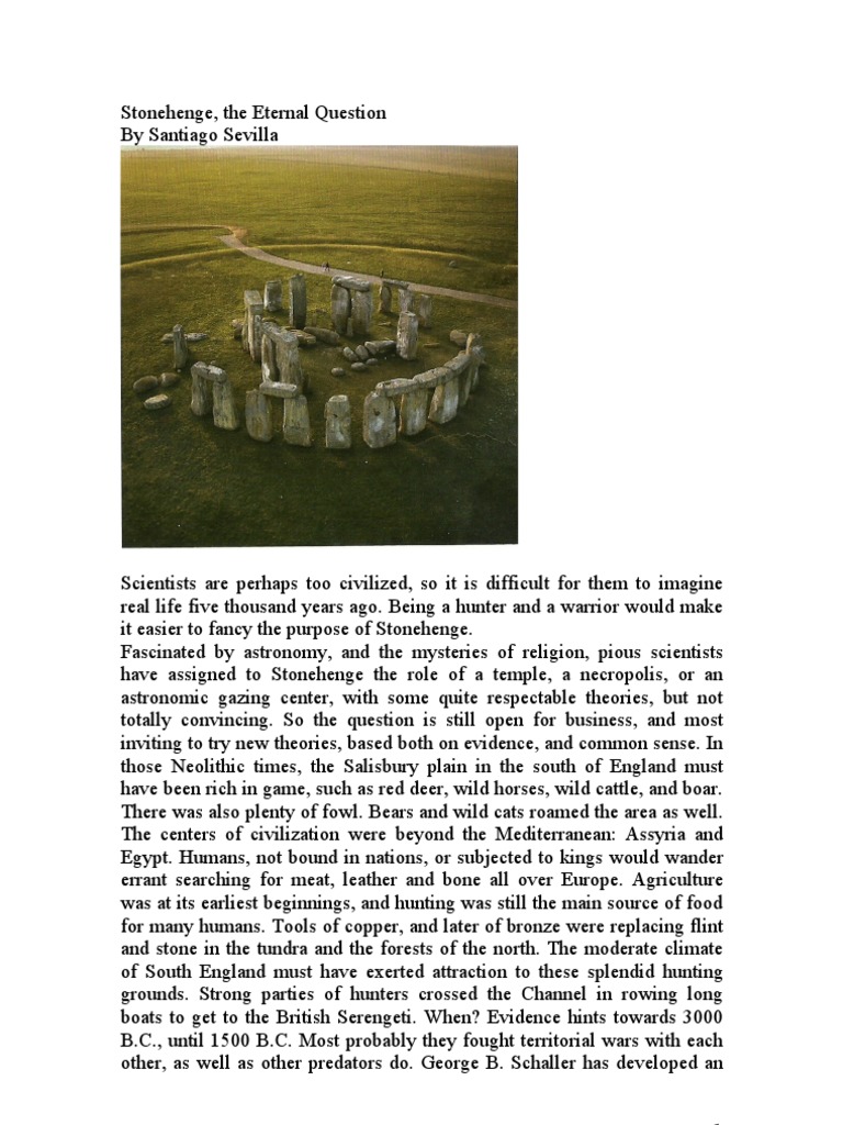 Stonehenge articles for kids image