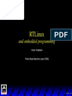 Rtlinux: and Embedded Programming