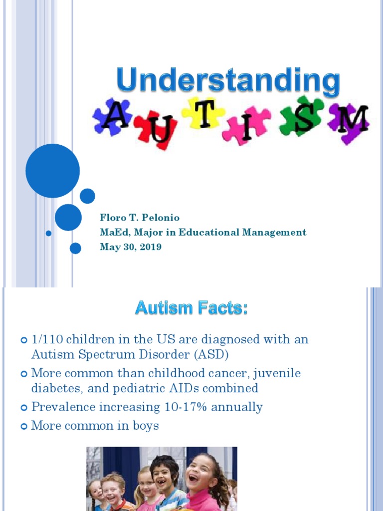 Nursing Management of Autism Spectrum Disorder | PDF | Developmental ...