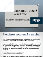 Pierderea Recurentă A