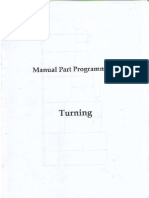 Turning: Manual Part Programming