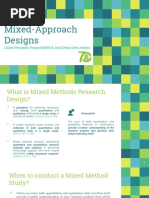 Mixed Methods Approach Presentation