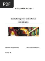 Global Quality Manual Iso 9001 2015