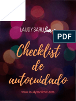 Check List de Autocuidado