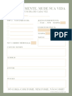 Planner Diario PDF