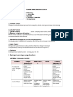 Format Rancangan Tugas - 4