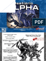 Manual 3D&T Alpha - Bestiário v2.6