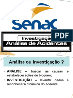 Análise e Investigação de Acidentes - Metodologias