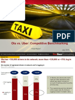 69.ola vs. Uber Competitive Benchmarking 2015 PDF