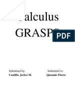 Calculus GRASPS