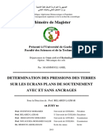 Détermination Des Pressions Des Terres PDF