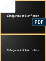 Categories of Nonfiction