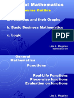 A. Functions and Their Graphs B. Basic Business Mathematics C. Logic
