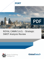 Royal Canin Swot Analysis Report