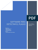Software para Detectar El Plagio en Tesis