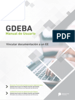 GDEBA - Manual Cómo Vincular Documentación A Un EE PDF