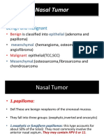 Nasal Tumor