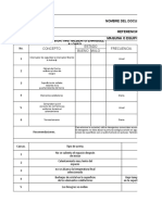 Mantenimiento HORNO TERMICO