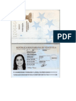 Pasaporte 2 Caras Joselyn