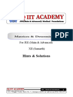 1-Matrices & Determinants