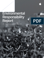 Apple Environmental Responsibility Report 2019