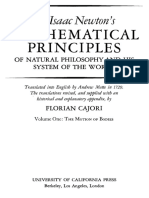 Isaac Newton, Florian Cajori, Andrew Motte - Principia _ Vol. 1 the Motion of Bodies Vol. 1(1966, University of California Press) (1)