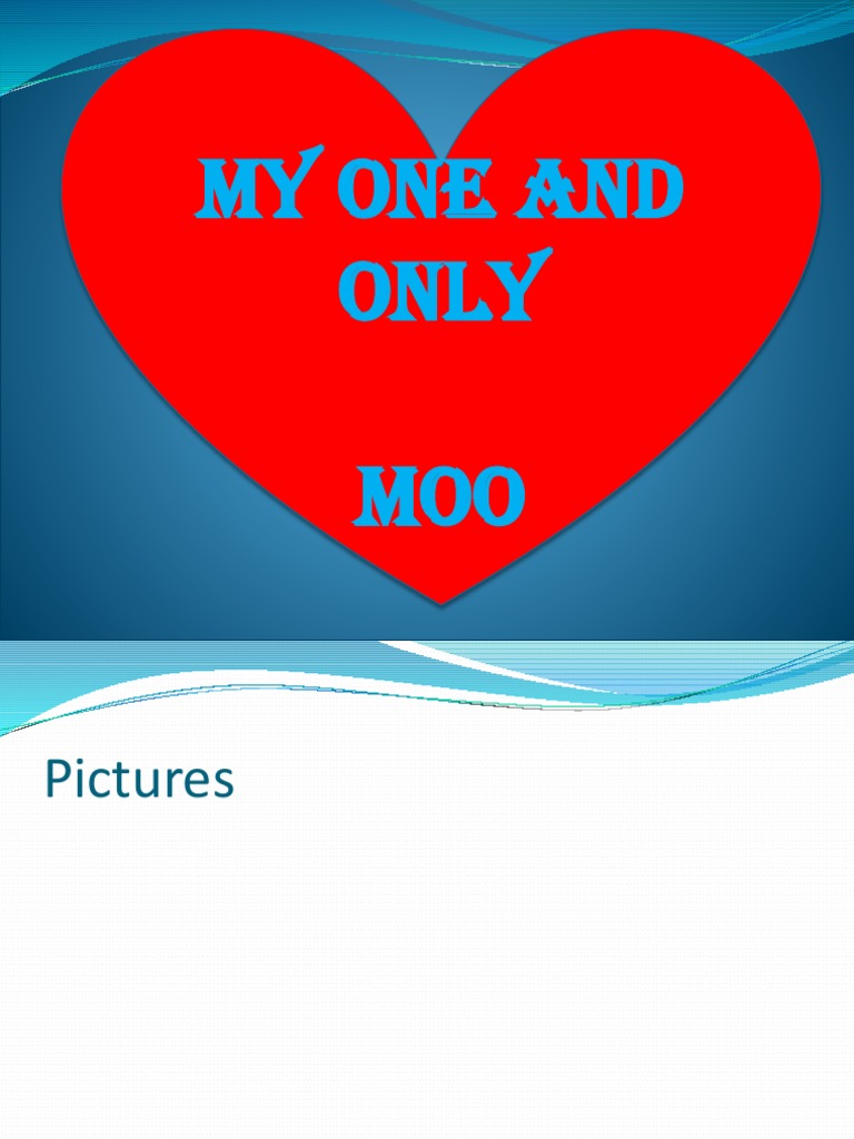 My One and Only MOO Guide PDF