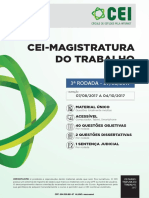 3 Rodada - Curso Magistratura Do Trabalho